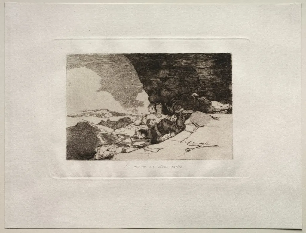 The Horrors of War: The Same Elsewhere, by Francisco Goya, 1815
