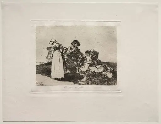 The Horrors of War: The Worst is to Beg, by Francisco Goya