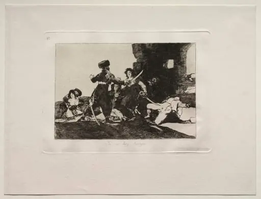 The Horrors of War:  There Isn't Time Now, by Francisco Goya
