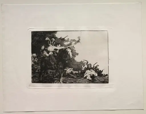 The Horrors of War: They Do Not Agree, by Francisco Goya