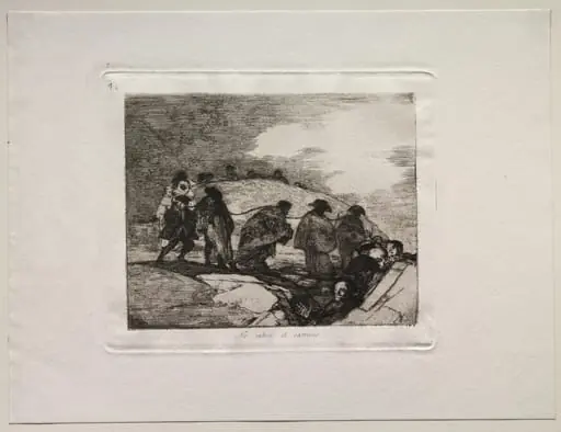 The Horrors of War: They Do Not Know The Way, by Francisco Goya