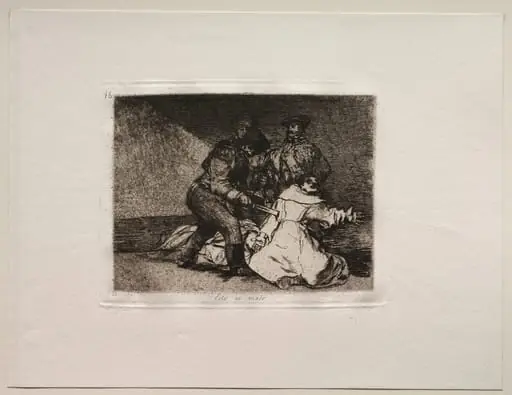The Horrors of War: This Is Bad, by Francisco Goya