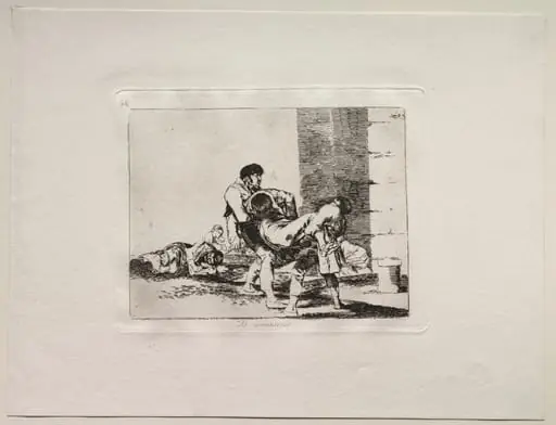 The Horrors of War: To The Cemetery, by Francisco Goya