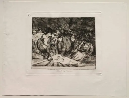 The Horrors of War:  Truth Has Died, by Francisco Goya