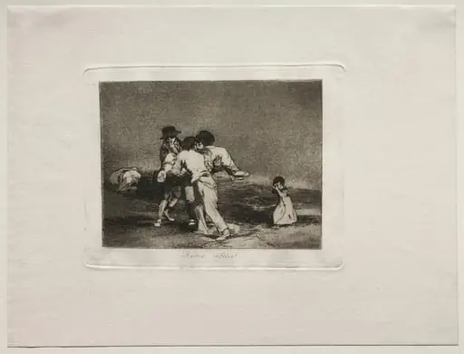 The Horrors of War:  Unhappy Mother, by Francisco Goya