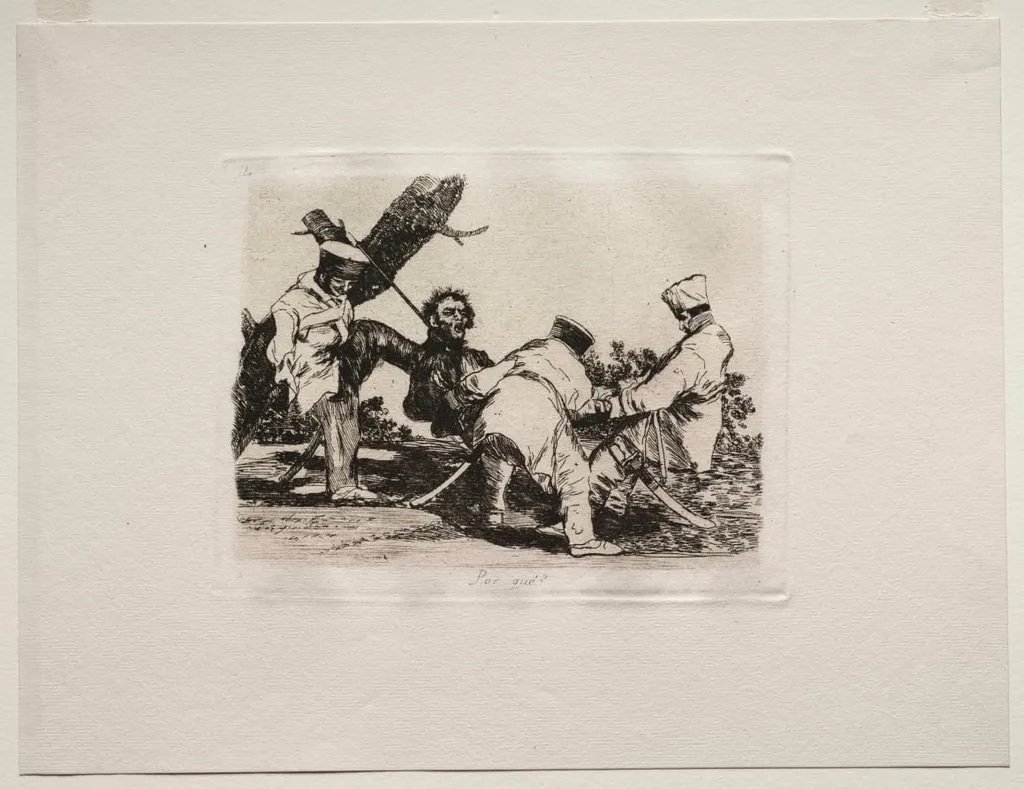 The Horrors of War: Why?, by Francisco Goya, 1815