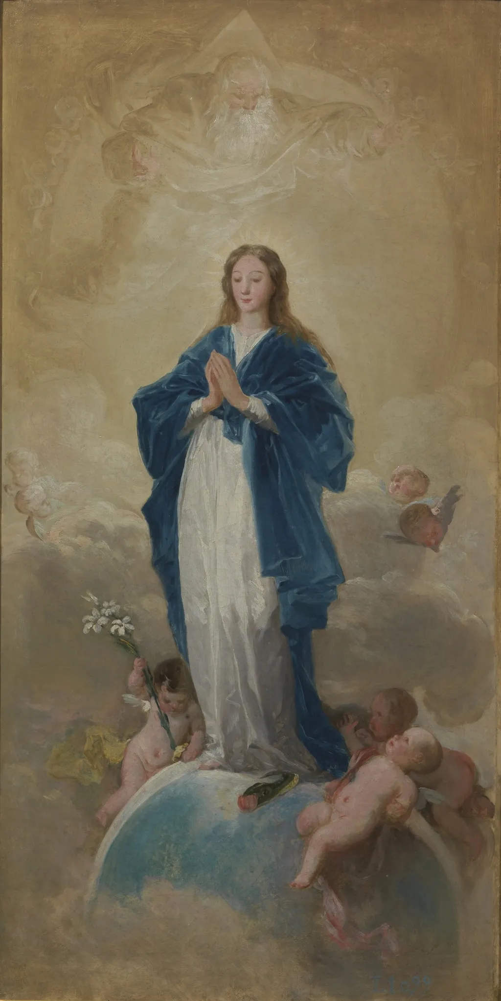 The Immaculate Conception, by Francisco Goya, oil, 1792