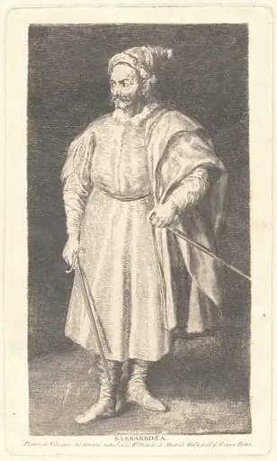 The Jester Barbarroja, by Francisco Goya
