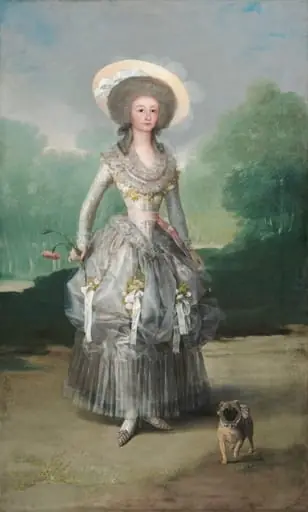 The Marquesa de Pontejos, by Francisco Goya