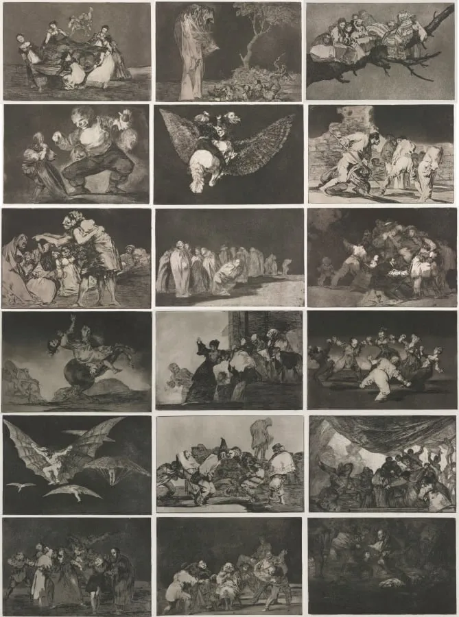 The Proverbs, by Francisco Goya