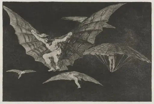 The Proverbs: A Way of Flying, by Francisco Goya