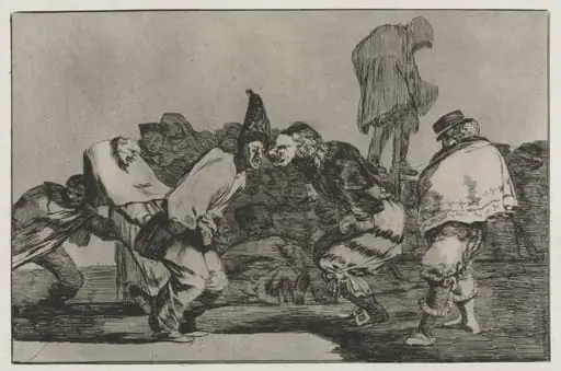 The Proverbs: Carnival Folly, by Francisco Goya
