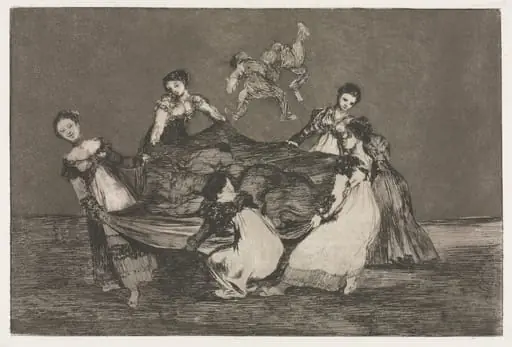 The Proverbs: Feminine Folly, by Francisco Goya