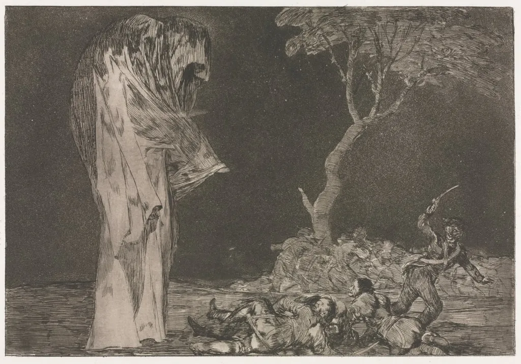 The Proverbs: Folly of Fear, by Francisco Goya