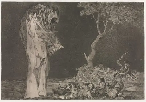 The Proverbs: Folly of Fear, by Francisco Goya
