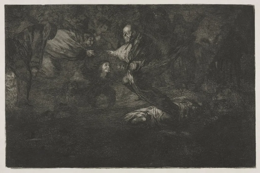 The Proverbs: God Creates Them and They Join Up Together, by Francisco Goya