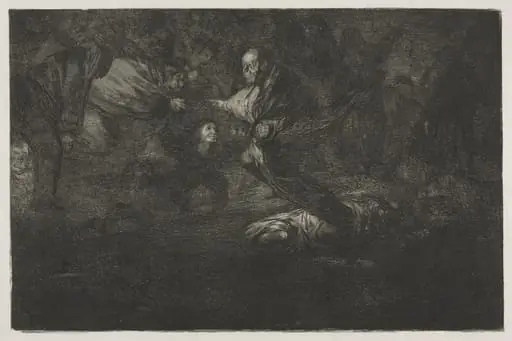 The Proverbs: God Creates Them and They Join Up Together, by Francisco Goya