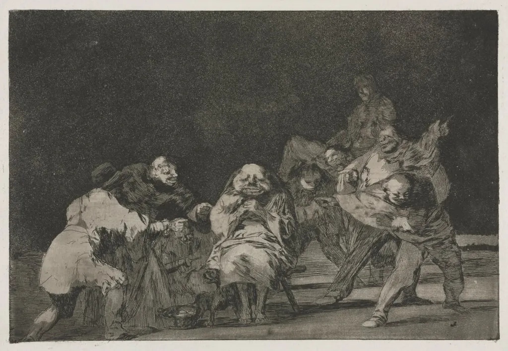 The Proverbs: Loyalty, by Francisco Goya