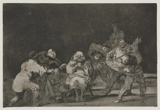 The Proverbs:  Loyalty, by Francisco Goya