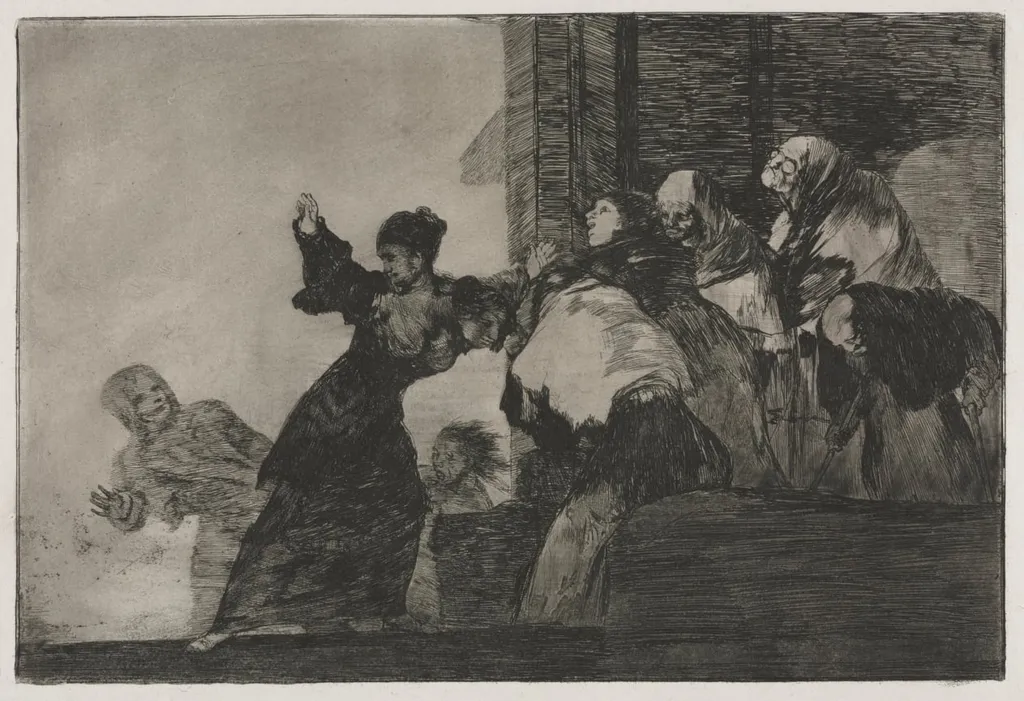 The Proverbs: Poor Folly, by Francisco Goya