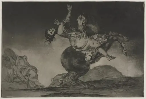 The Proverbs: The Horse-Abductor, by Francisco Goya