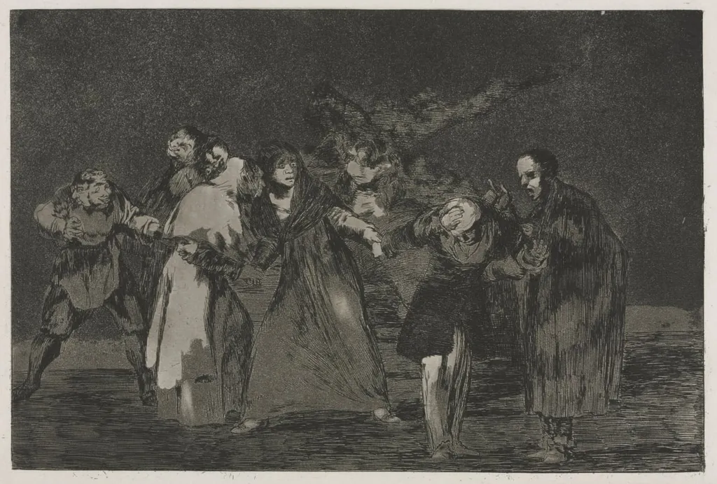 The Proverbs: Wounds Heal Quicker Than Hasty Words, by Francisco Goya