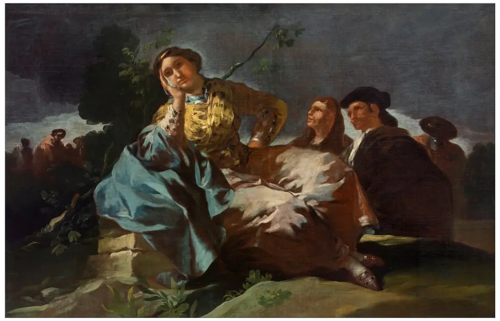 the Rendezvous, by Francisco Goya