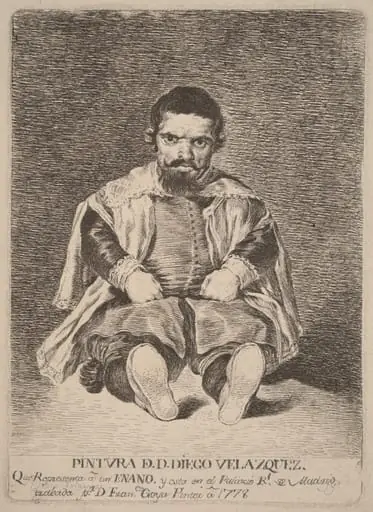 Un enano (A Dwarf), by Francisco Goya