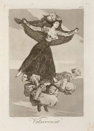 Volaverunt (They Have Flown), by Francisco Goya