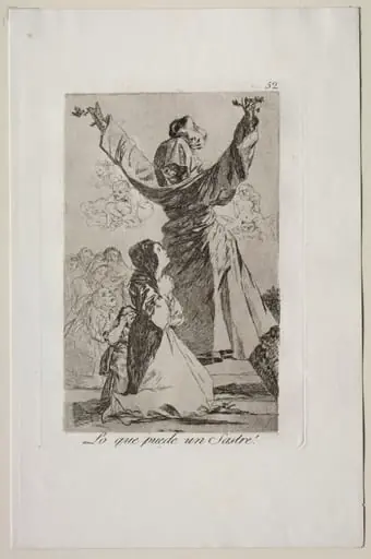 What a Tailor Can Do!, Plate 52, by Francisco Goya
