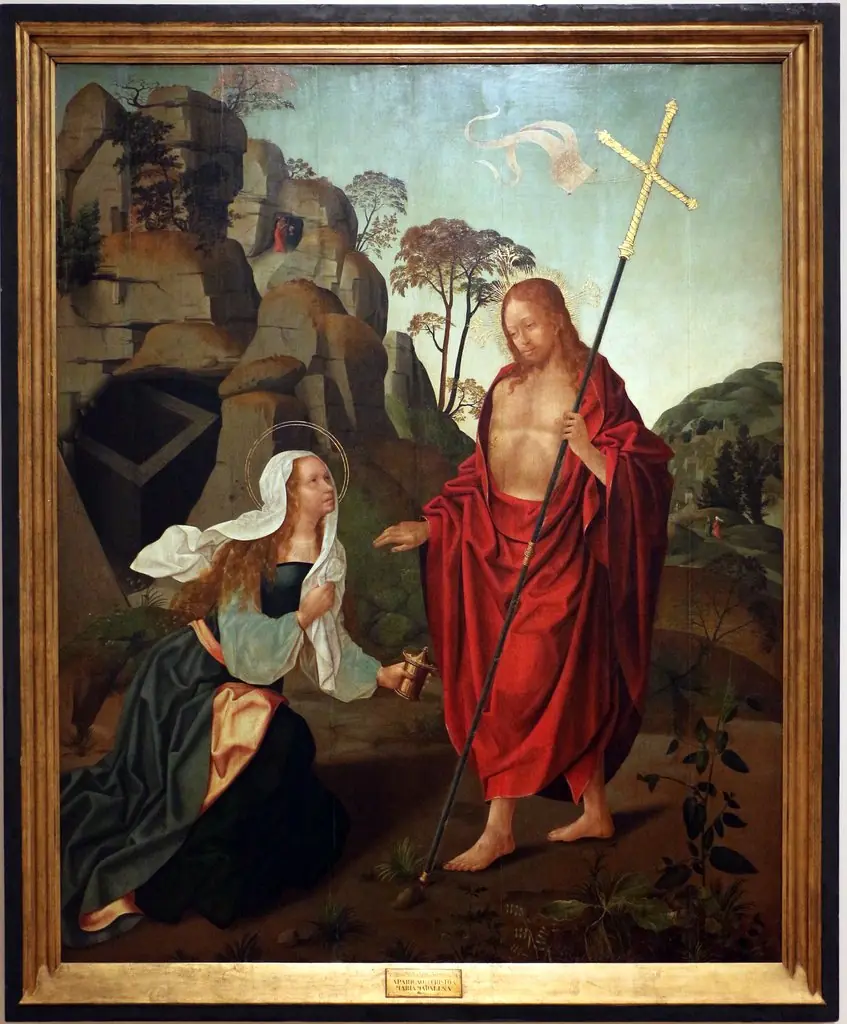 Apparition of Christ to Magdalen, by Francisco Henriques