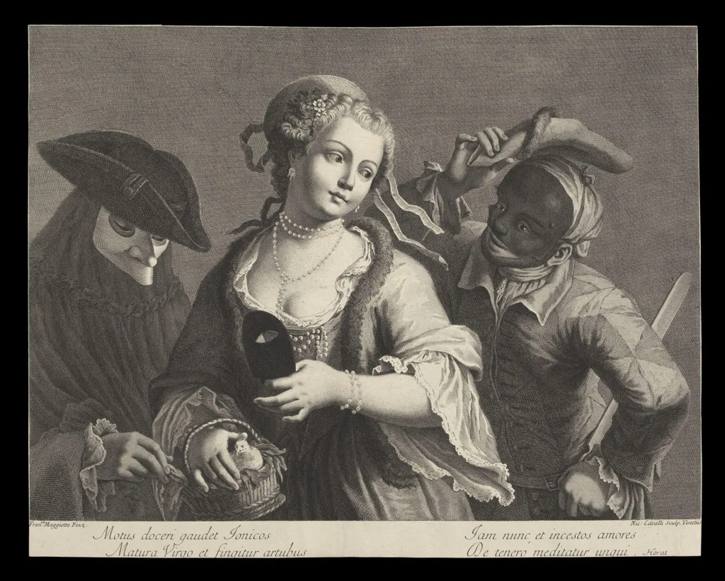 H Beard Print Collection, by Francisco Maggiotto, 1750