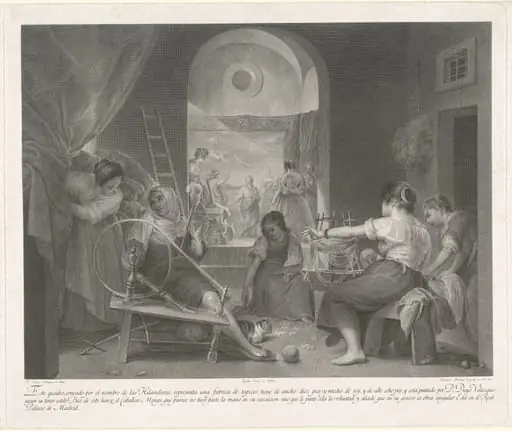 Las Hilanderas (The Spinners), by Francisco Muntaner