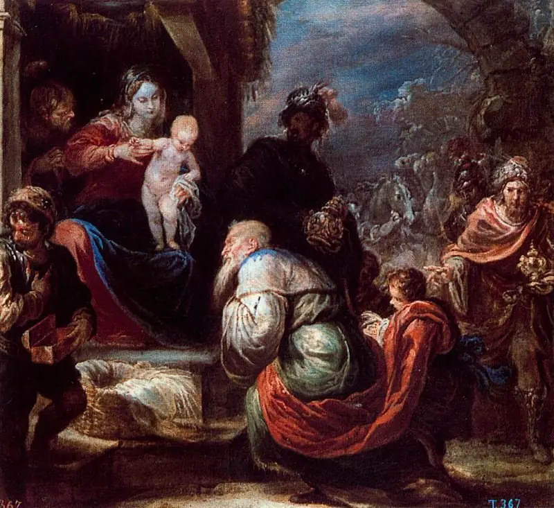 The Adoration of the Magi, by Francisco Rizi
