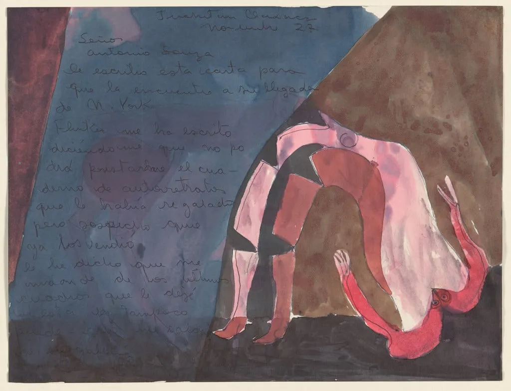 Untitled, by Francisco Toledo, watercolor, 1960