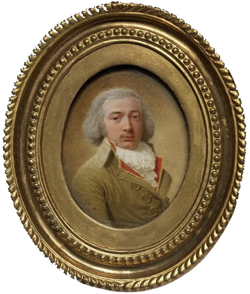 Zelfportret, by Franciscus Joseph Octave van der Donckt