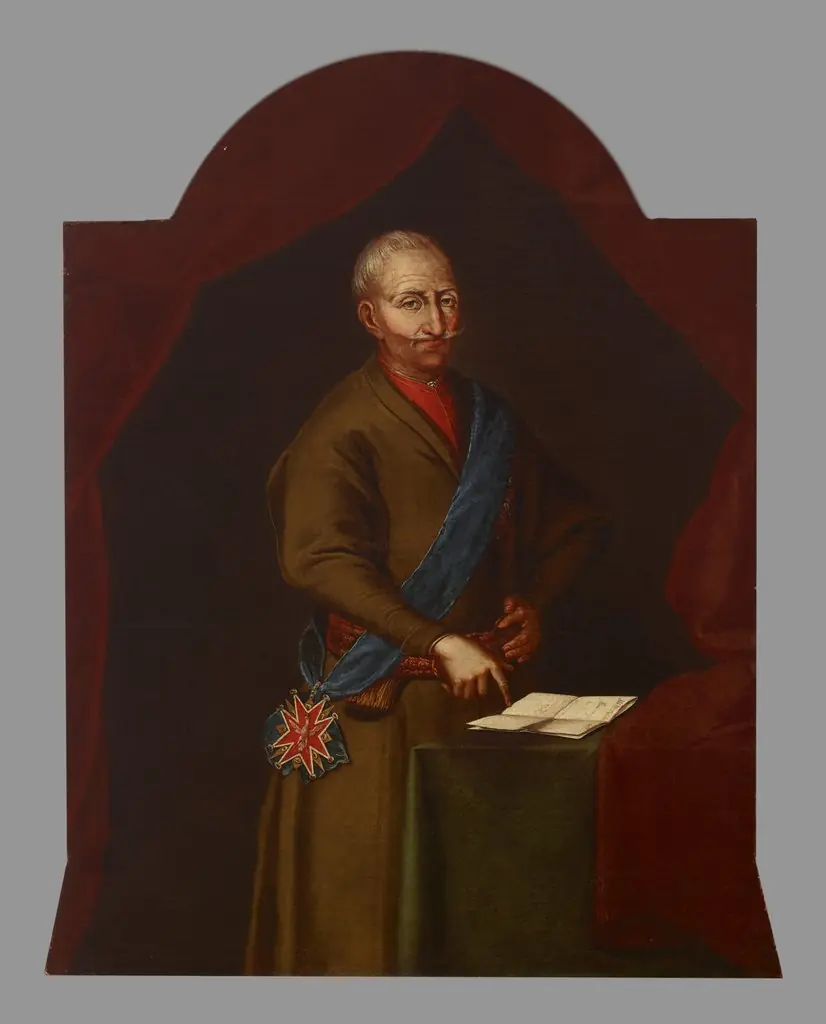 Portrait of Franciszek Stadnicki, Commander of KaIIsz and Governor of Ostrzeszów (1742-1810), by Franciszek Ignacy Molitor