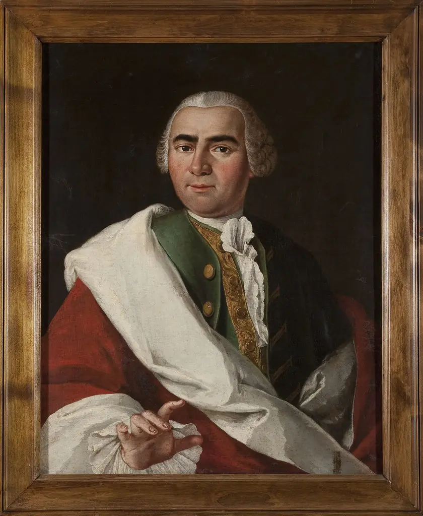 Portrait of Józef Antoni Haller, merchant from Kraków (1725–1785), by Franciszek Ignacy Molitor