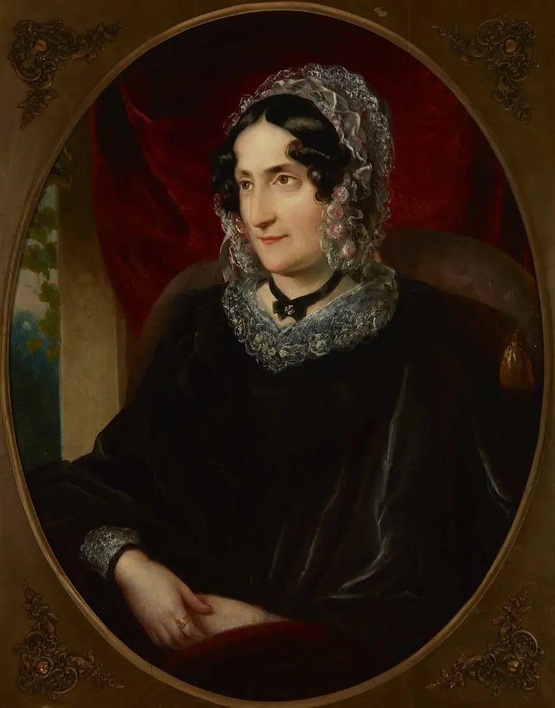 Portrait of Julia Leo, by Franciszek Ksawery Lampi