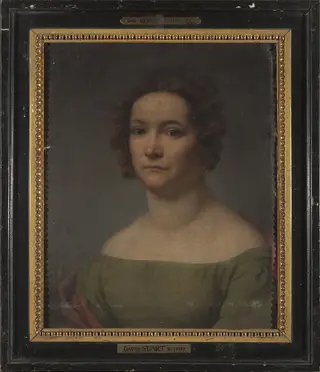 Portrait of Karolina Schultz, by Franciszek Ksawery Lampi