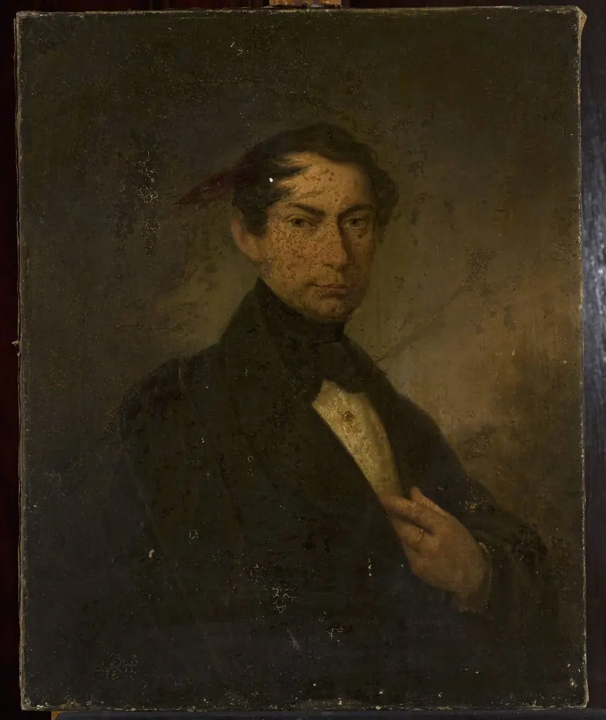 Portrait of Koronat Cyrański, by Franciszek Ksawery Lampi
