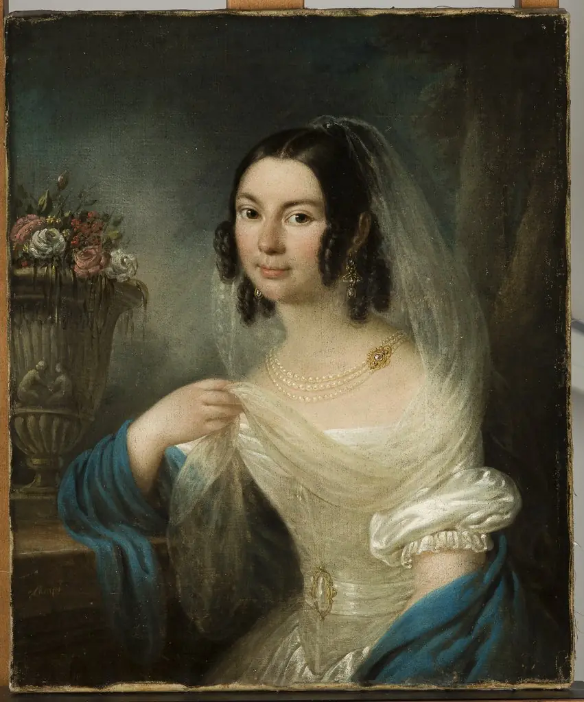 Portrait of Senator Chądzyński's Wife, by Franciszek Ksawery Lampi