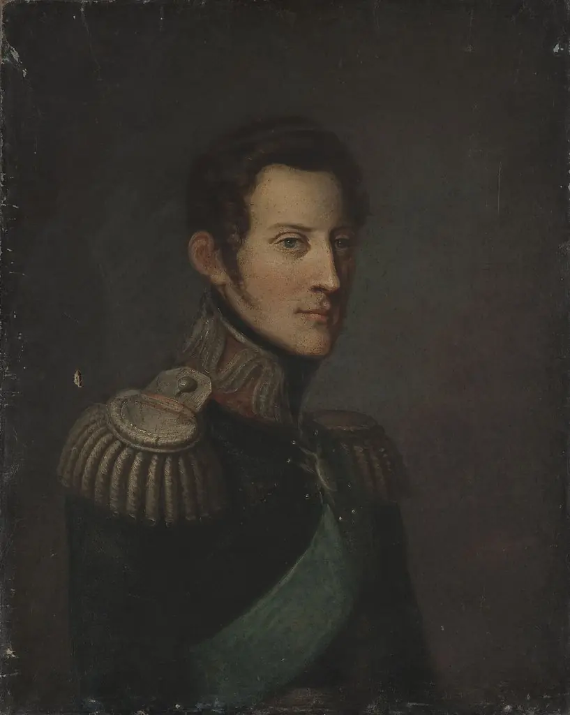 Portrait of Tsar Nicholas I in the Polish general’s uniform, by Franciszek Ksawery Lampi