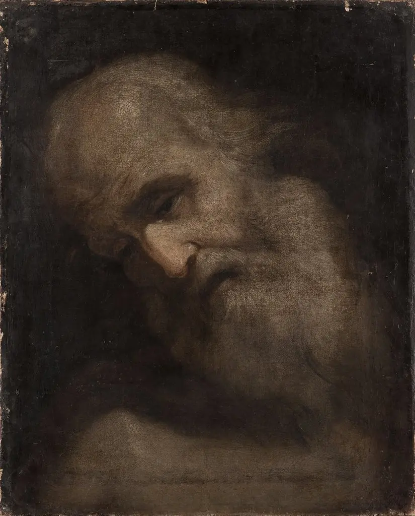 Head of St. Francis Seraph, by Franciszek Lekszycki