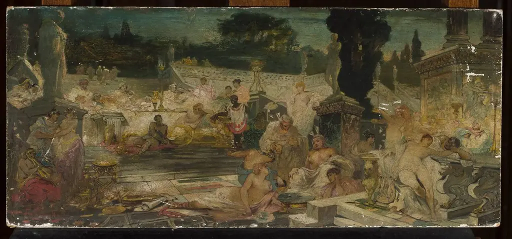 Banquet, by Franciszek Żmurko