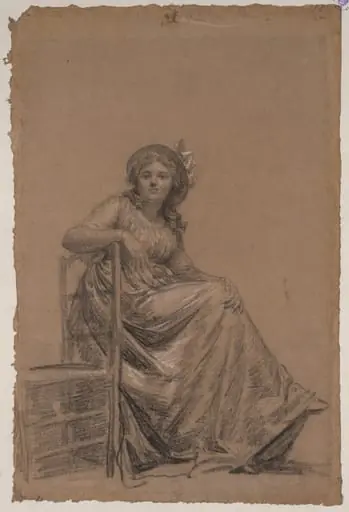 Portrait of a Seated Woman, by François-André Vincent