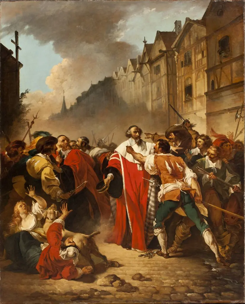 President Mole Manhandled by Insurgents, by François-André Vincent