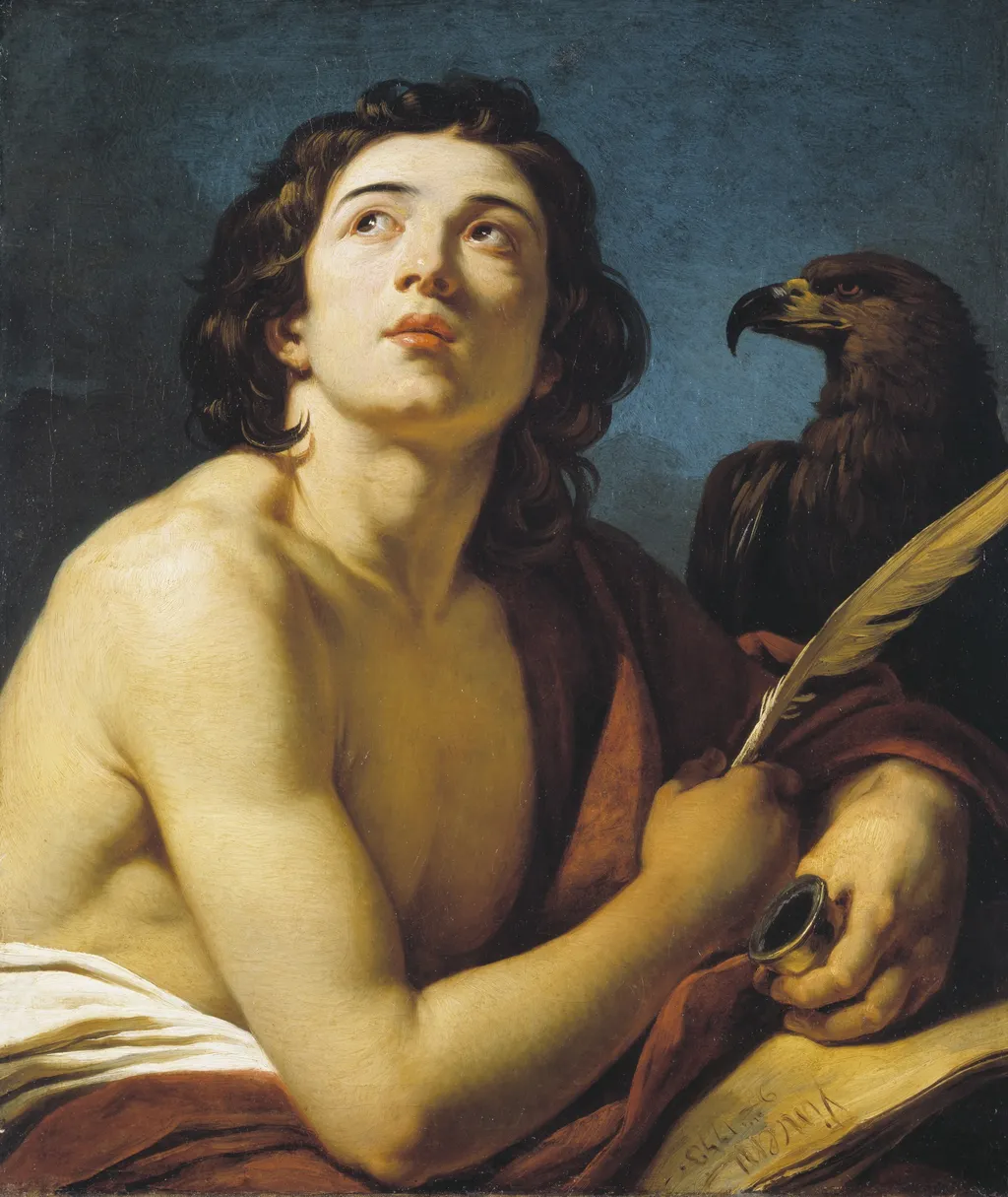 Saint John the Evangelist, by François-André Vincent, oil, 1797