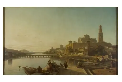 A view of Cordoba, Spain, by François Antoine Bossuet