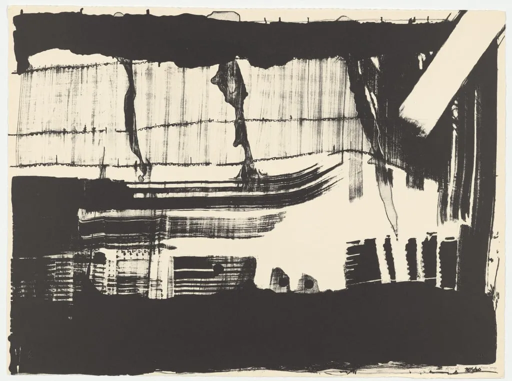 Untitled, by François Arnal, ink, 1961